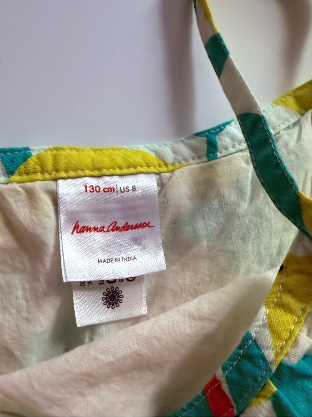Hanna Andersson Girl woven dress 8 years - Picture 4 of 6